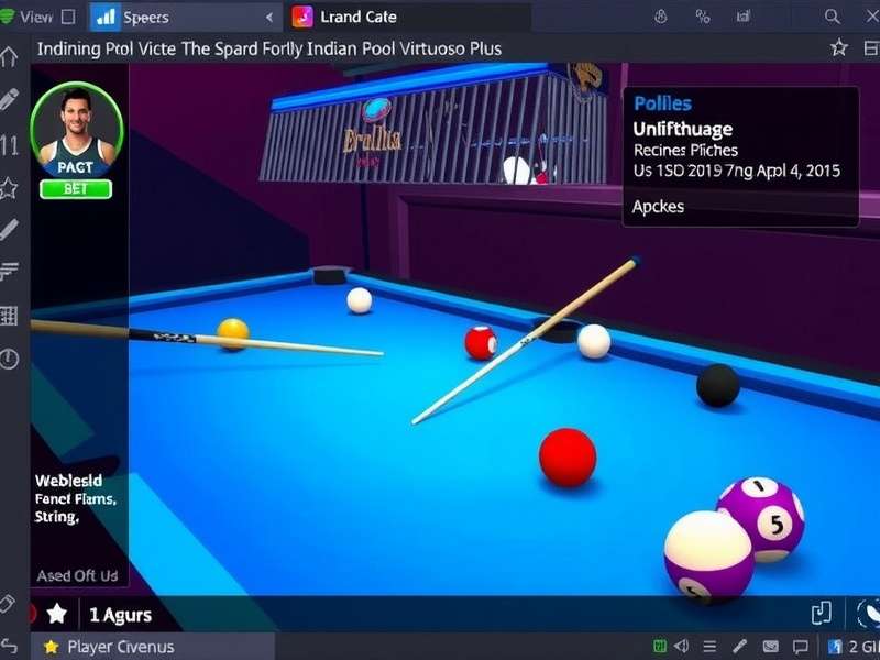 Indian Pool Virtuoso Plus Gameplay